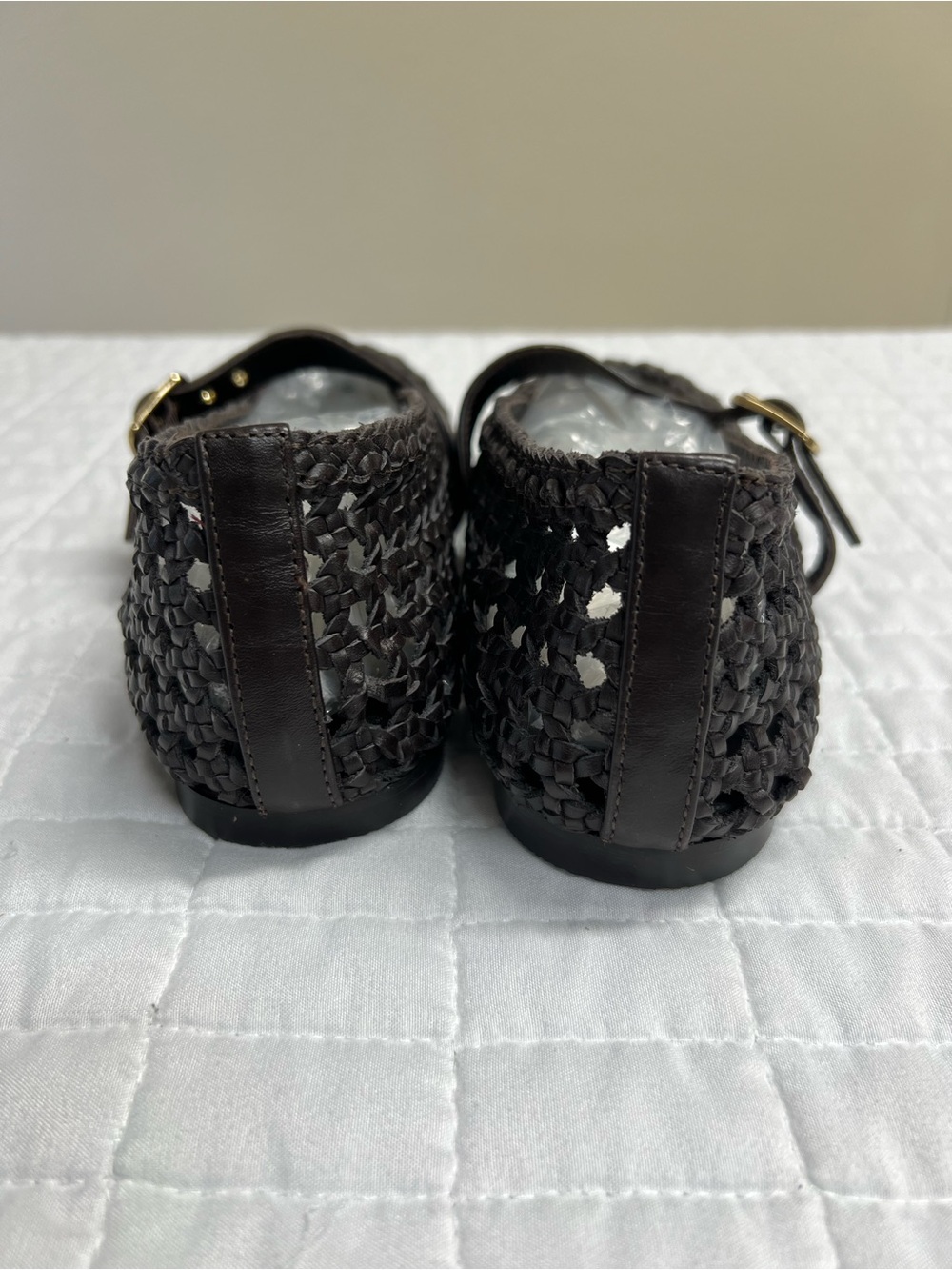 Madewell The Remy Mary Jane Flat in Dark Carob Size 8 NWOB - Picture 7 of 12